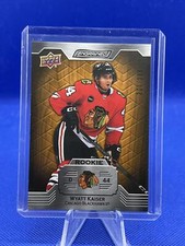 Wyatt Kaiser 2023-24 Engrained Rookie Oak /399 #110 Chicago Blackhawks