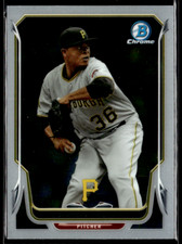2014 Bowman Chrome #180 Edison Volquez Pirates