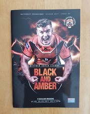 2017 CASTLEFORD TIGERS v CATALANS DRAGONS  - SUPER LEAGUE -  NEW & UNOPENED