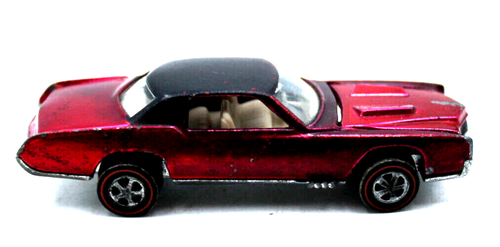 1968 Hot Wheels Redline Majenta CUSTOM ELDORADO Cadillac Original Mattel Diecast - 第 5/6 張圖片