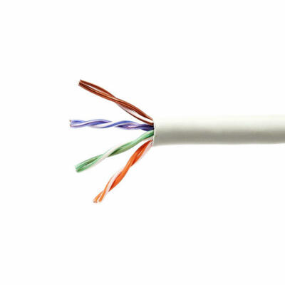 ANY LENGTH COLOR CAT5E CABLE UTP 24AWG 4 PAIR SOLID COPPER WIRE BULK RAW NO RJ45