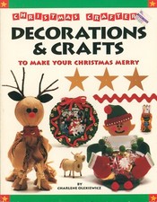 Christmas Decorations  Crafts For Children 1996 Olexiewicz Snowman Elf Stocking