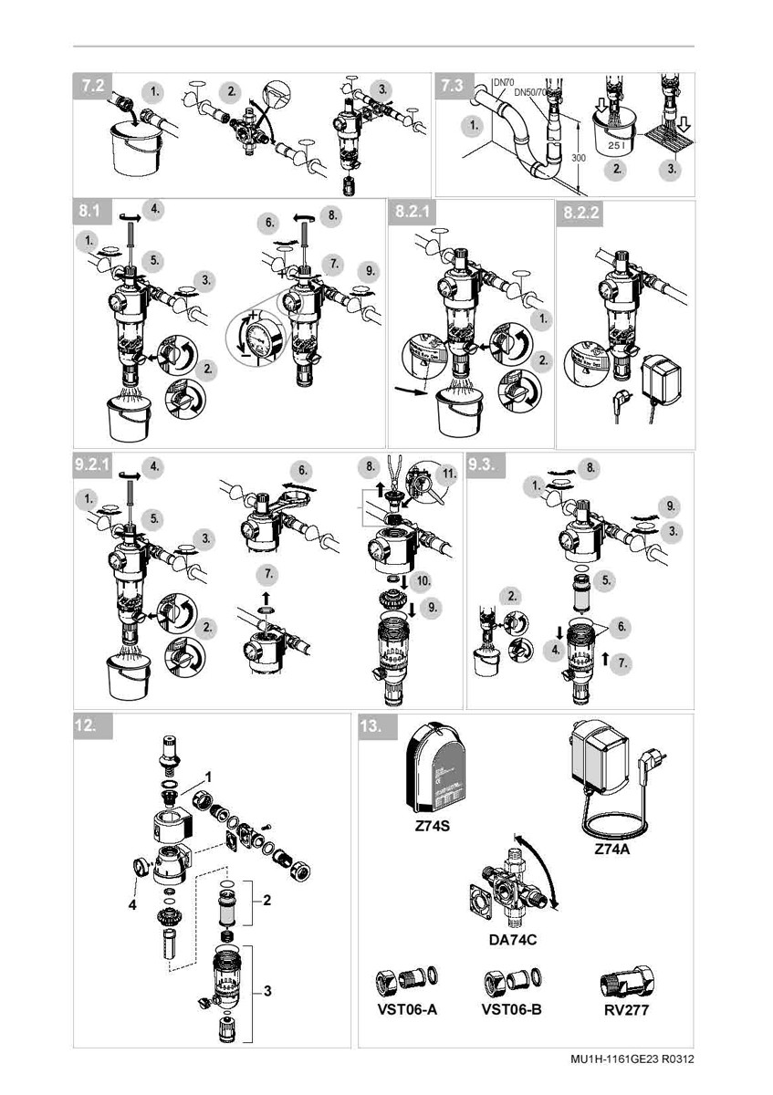 HONEYWELL - RIDUTTORE PRESSIONE ARIA ACQUA AZOTO BRAUKMANN 1/2" PN 25 CON MANOMETRO D06F-1/2AM | Trattamento Acque E Filtri | Miele Arredo