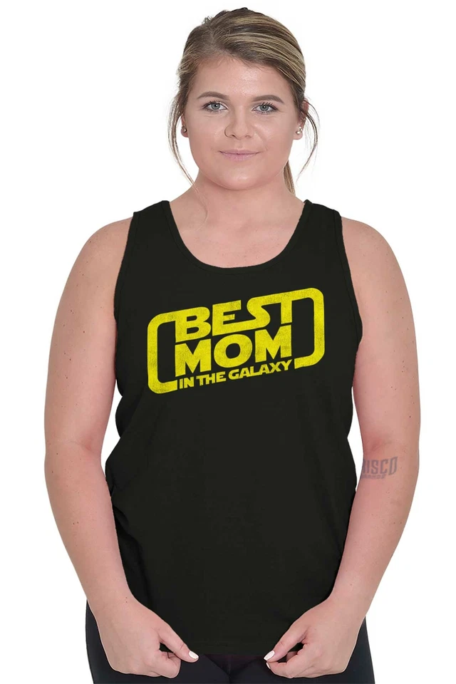 Top sin mangas Best Mom Ever Sayings divertido regalo del día de la madre para mujer Foto 3 de 4