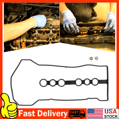 Valve Cover Gasket Set w/Grommets Fit 00-08 Toyota Corolla 1.8L L4 DOHC VS50542R - Bild 17 von 18