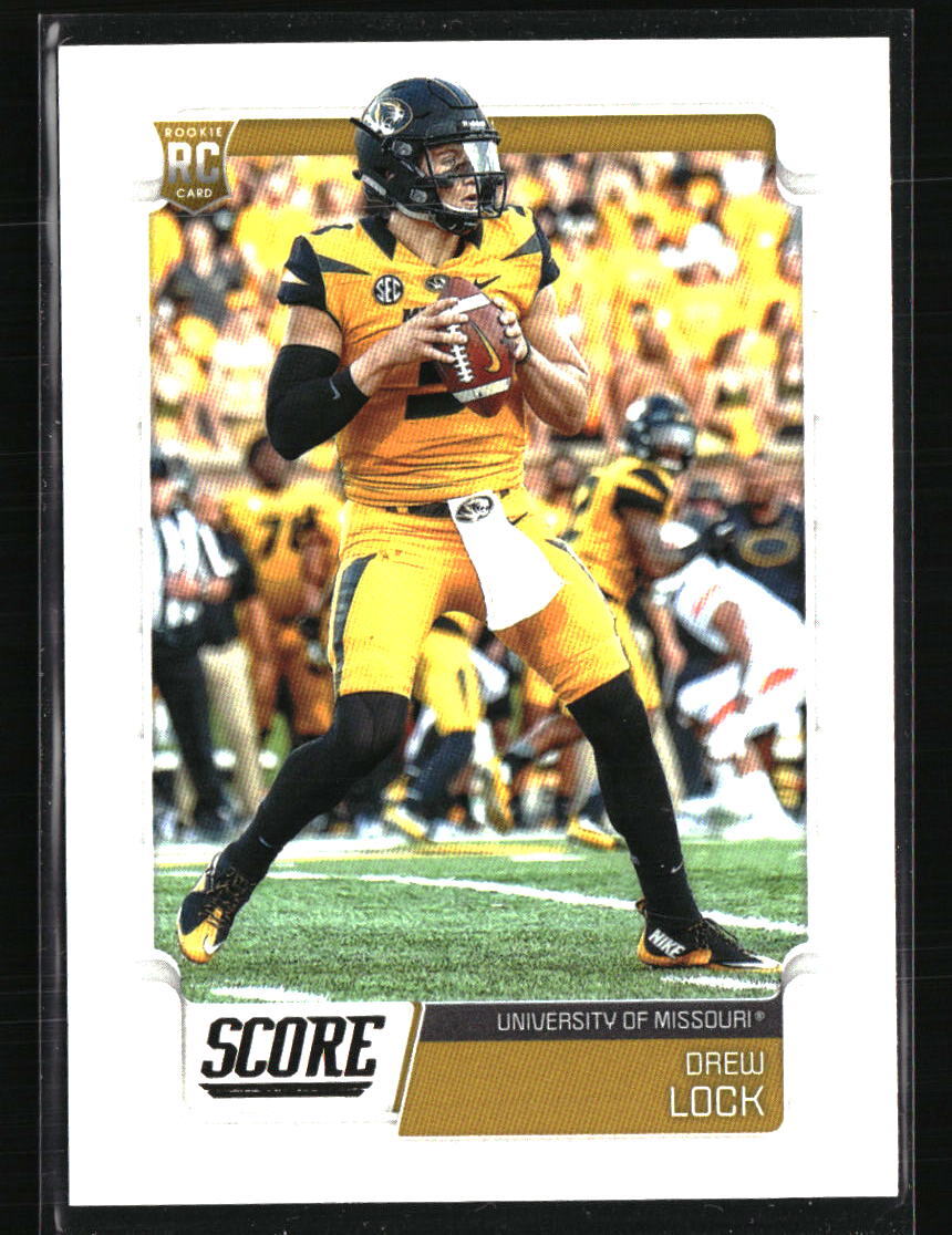 Drew Lock 2019 Score #334 FOOTBALL Card