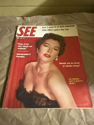 #ad #ad See Magazine May 1955 Should You Be Afraid Of Wonder Drugs? $11.69