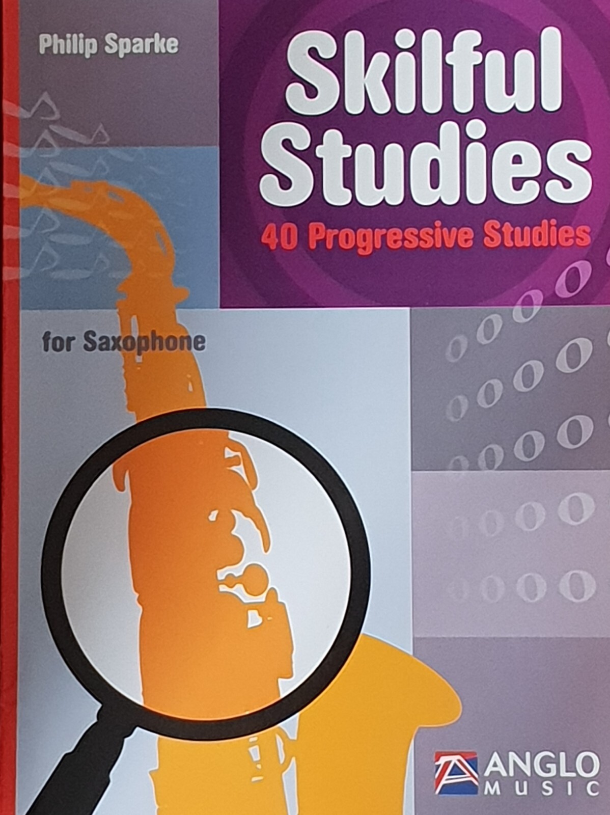 Skilful Studies for Saxophone 40 Progressive Studies Music Book - P Sparke-----