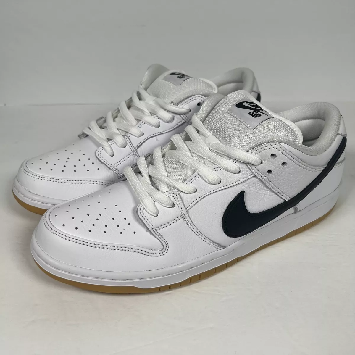 nike sb dunk low white gum