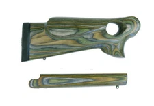 Custom Laminate Stock Set Fits Encore Muzzleloader LH T--Hole Buttstock- Camo