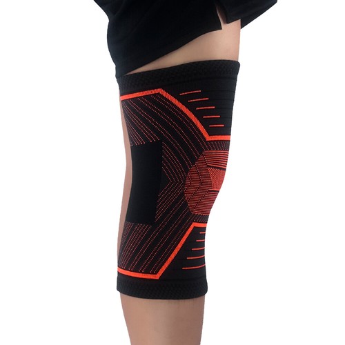 Men Sports Elastic Knee Protection Support Running Training Compression Sleeve - Picture 11 of 15