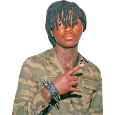 Saaheem Valdery (Camo Top) Half Body Buddy Cutout