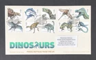 GB 2013 FDC DINOSAURS SET WITH TALLENTS HOUSE PMK