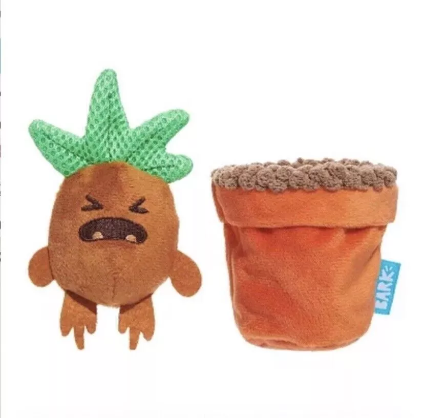 P.L.A.Y Garden Fresh Plush Carrot Dog Toy