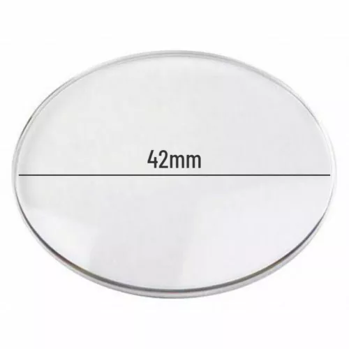 42mm Diameter Replacement Curved Cover Lid for Dial Caliper Test Indicator