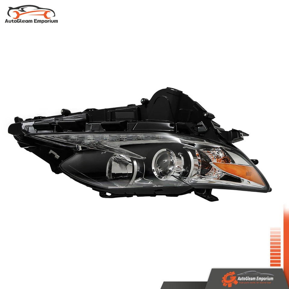 Headlight For Lexus ES350 ES300H 2016-2018 Halogen LED DRL Projector Right Side Foto 4 de 4