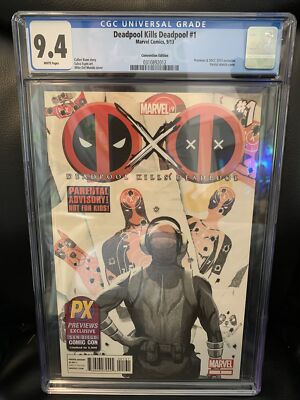Deadpool Kills Deadpool #1 Previews Exclusive San Diego Comic Con 2013 CGC 9.4