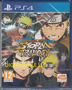 Naruto Shippuden Ultimate Ninja Storm Trilogy PS4 Brand New Factory Sealed