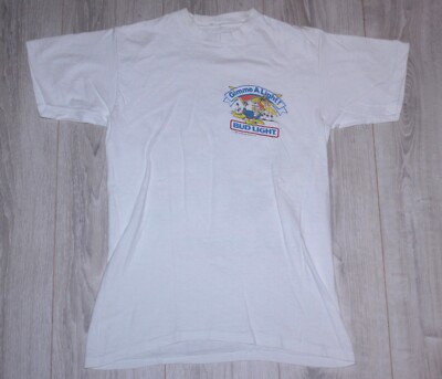 Vintage Bud Light Beer Merch 1987 Shirt Gr. S 