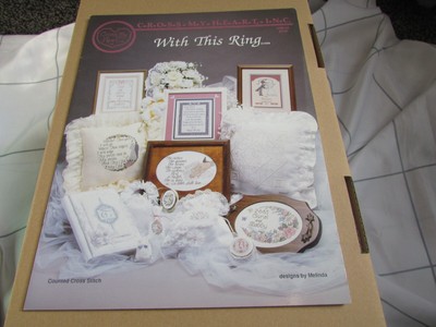 VINTAGE MIT DIESEM RING Kreuzstich Musterheft # CSB-44