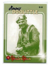 2024 Historic Autographs YesterYear Jimmy Doolittle #44 Design 3 GREEN /30