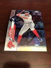2020 Topps Chrome Base Silver Refractor #137 Xander Bogaerts Boston Red Sox*Mint