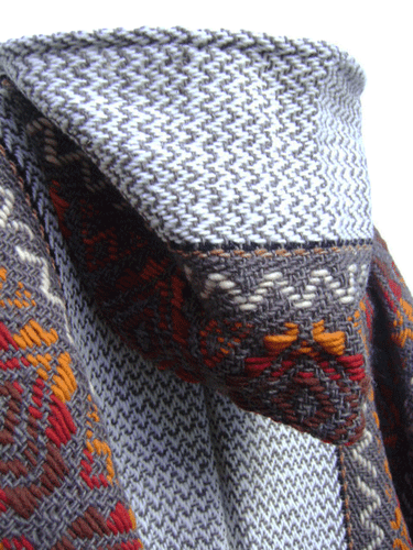 WHOLESALE LOT OF 10 BEAUTIFUL ALPACA WOOL HOODED AMBATO PONCHO FOR MEN 21V - Picture 4 of 12