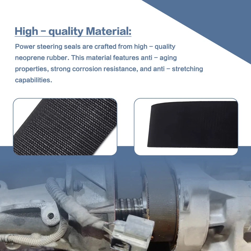 Correa de transmisión de piñón de cremallera EPS apta para Ford F-150 Mustang 2011-2017 3,5 L 3,7 L 5,0 L Foto 3 de 4