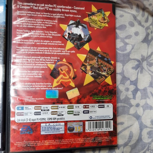 Command & Conquer Red Alert 2 PC GAME Turkish Manual Case Only FALLOUT4 SKYRIM - Picture 8 of 23
