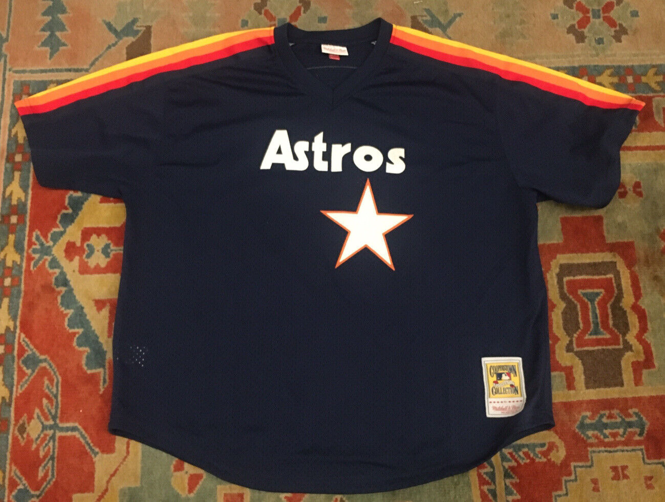 Nolan Ryan Beauty products Houston Astros #34 Limited time trial price Jersey Size Ness And Mitchell XXXL