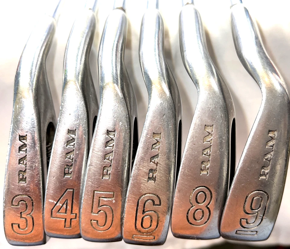 Golf Irons Ram Ladies Golden Girls Golf Irons Set 3-8 & 9 Steel Shafts RH - Image 3 of 4