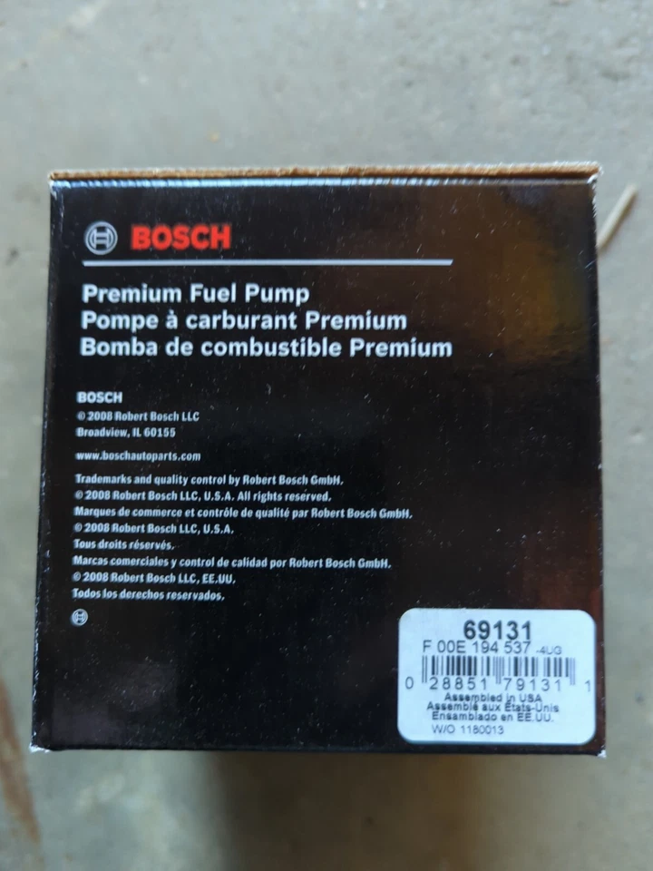Bomba de combustible eléctrica compatible con Mercury Grand Marquis Villager Mountaineer BO 1997-2002 Foto 2 de 3