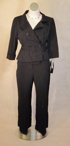NEW-Signature-by-Larry-Levine-Black-Double-Breast-Pant-Suit-14W-14-16-1x-240