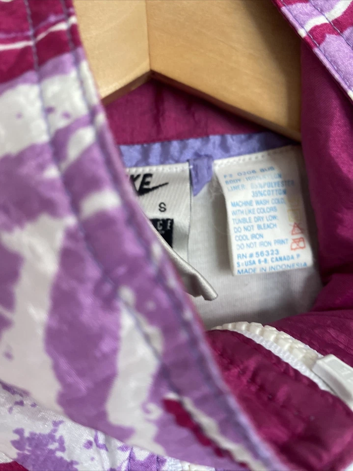 复古 90 年代耐克 Andre Agasssi Challenge Court 风衣夹克,尺寸 S,复古 — 第 4/4 张图片