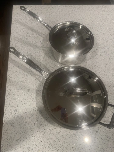 Cuisinart Saucepan 2.9l  7193-20 And Sauté pan 733-24h Both With Covers