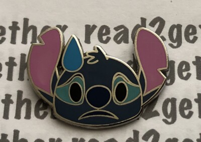 Disney Pin Emoji Blitz Stitch Booster Nervous
