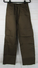 Uniform Mfg. Brown Elastic Waist Scrub Pants Size L
