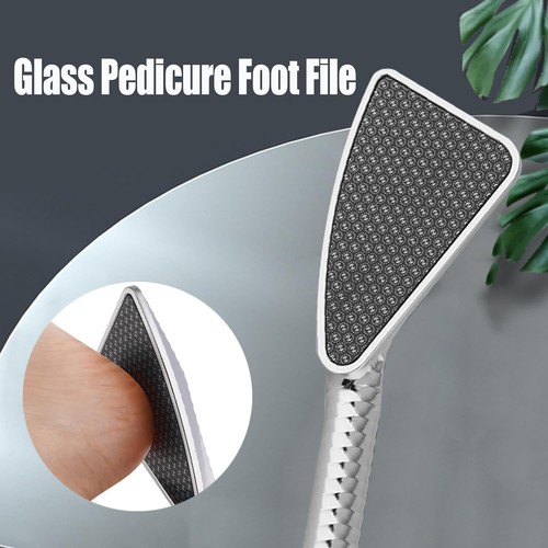 Nano Glass Foot File Callus Remover Dead Skin Remover Handheld Foot Scraper - Picture 3 of 7