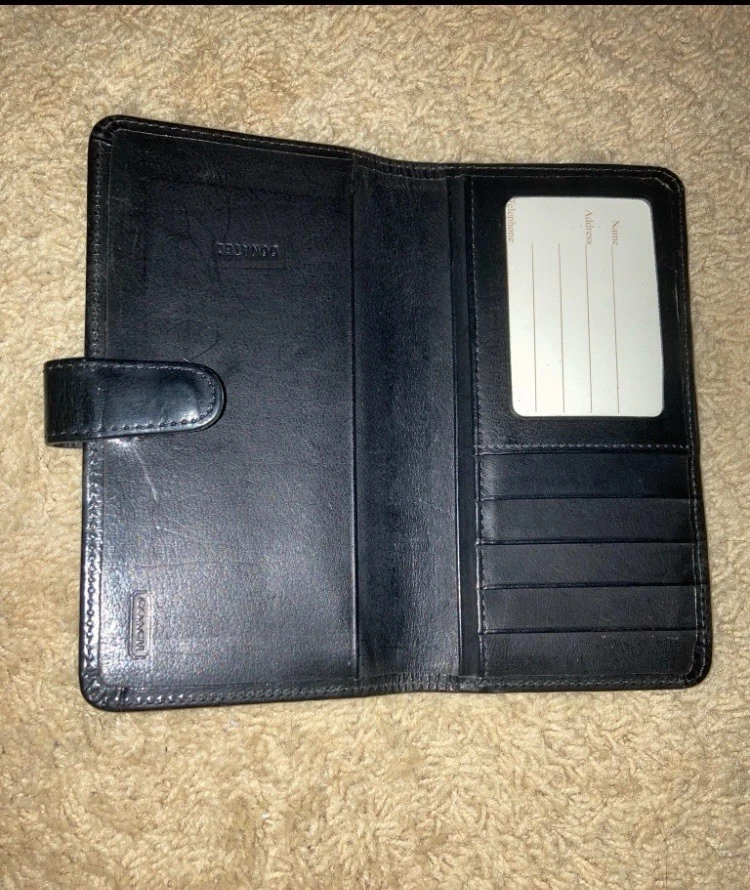 Bolso de mano Coach vintage con soporte para chequera ~ ¡excelente estado! ~LEER Descripción PLZ Foto 2 de 4