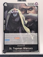 St. Topman Warcury OP13-089 Carrying On His Will Foil Rare (R)
