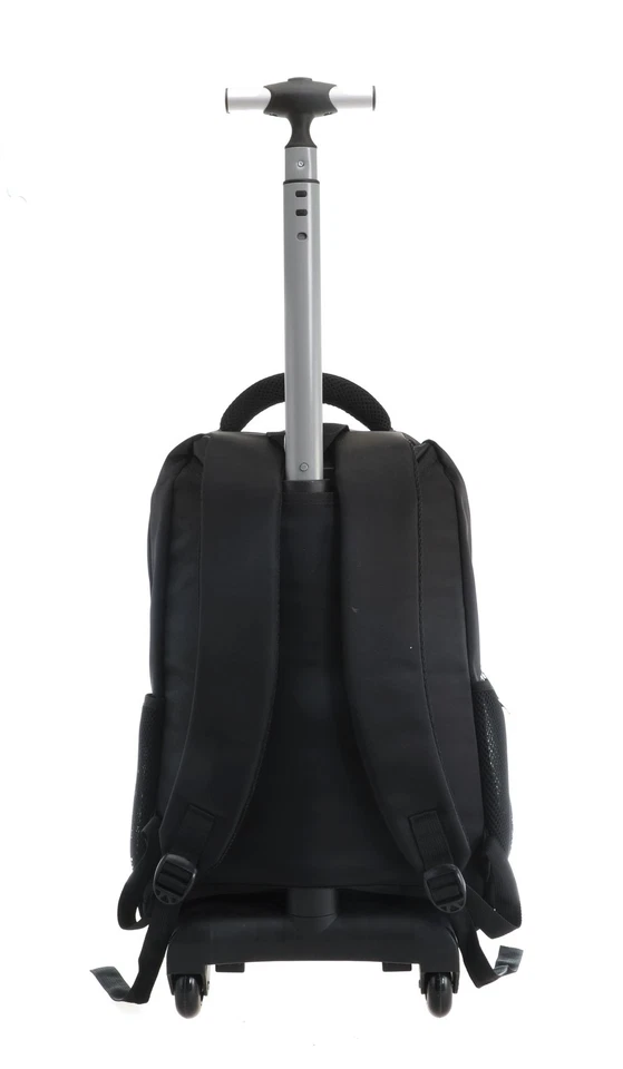 RHP Trolley Reiserucksack Schwarz, 50x35x20cm, 1,78kg, 17 Zoll Laptopfach - Bild 3 von 4