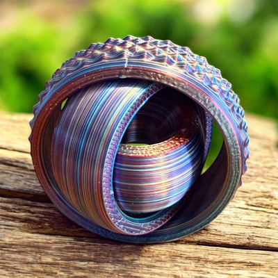 #ad 3D Printed Gyro Sensory Fidget Spinner ADHD Stress Reliever Pressure Point ADHD $7.99