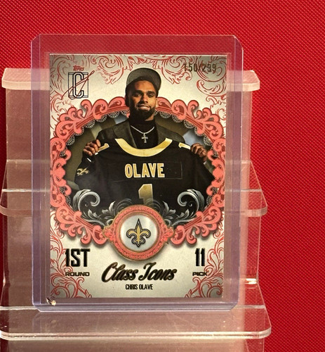 2025 Topps Signature Chris Olave Base (RAW)
