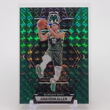 2022-23 Panini Mosaic - Grayson Allen #144 Green Mosaic Prizm - Milwaukee Bucks