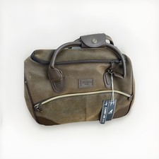 Kangol Travel Carry on Hand Luggage Bag Faux Leather Brown New With Tags