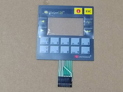 for UNITRONICS Vision120 Vision 120 V120-22-UA2 Membrane Keypad Keyboard Switch