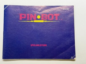 Pin Bot NES PAL NOE Original Nintendo inkl. Anleitung getestet + Schutzh&uuml;lle