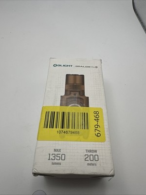 Olight Baldr Pro R Desert Tan Rechargeable Light LED & Green Laser new Open Box