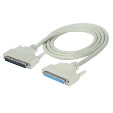 DB37 37Pin Extension Cable Serial D-SUB 37 Pin Printer Parallel Connector Cab...