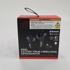 ASUS ROG CETRA TRUE WIRELESS SPEEDNOVA EARBUDS NO USB-C DONGLE